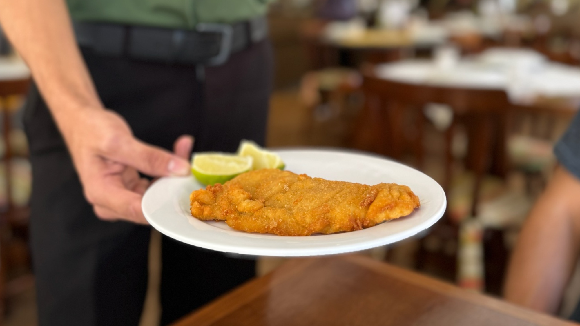 Entradas especiais servidas à mesa